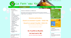 Desktop Screenshot of lafermeaukoi.fr
